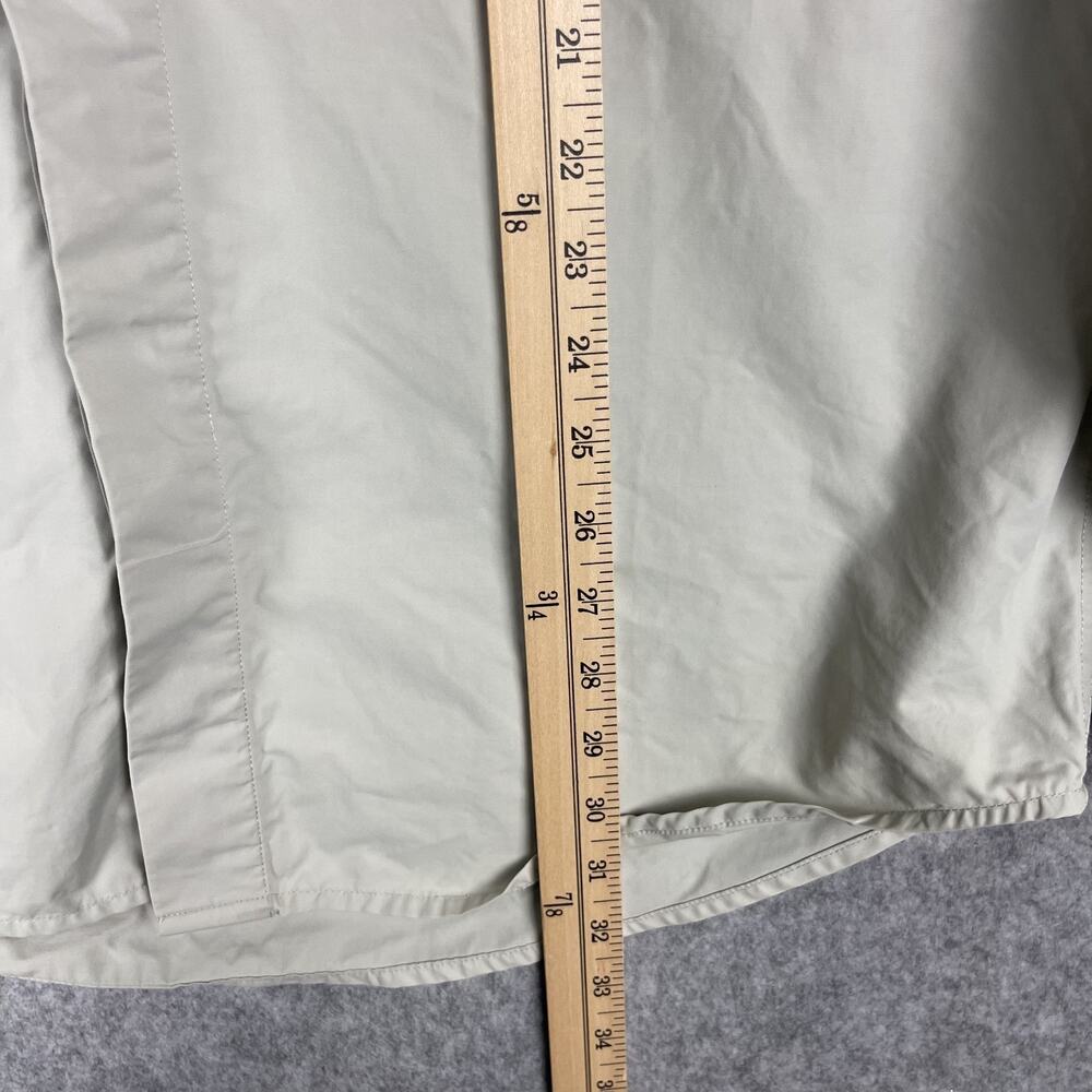 Banana Republic Shirt Mens L Stowaway Hood Nylon Zip Off Sleeve Outdoor Fishing‎ - Picture 9 of 16